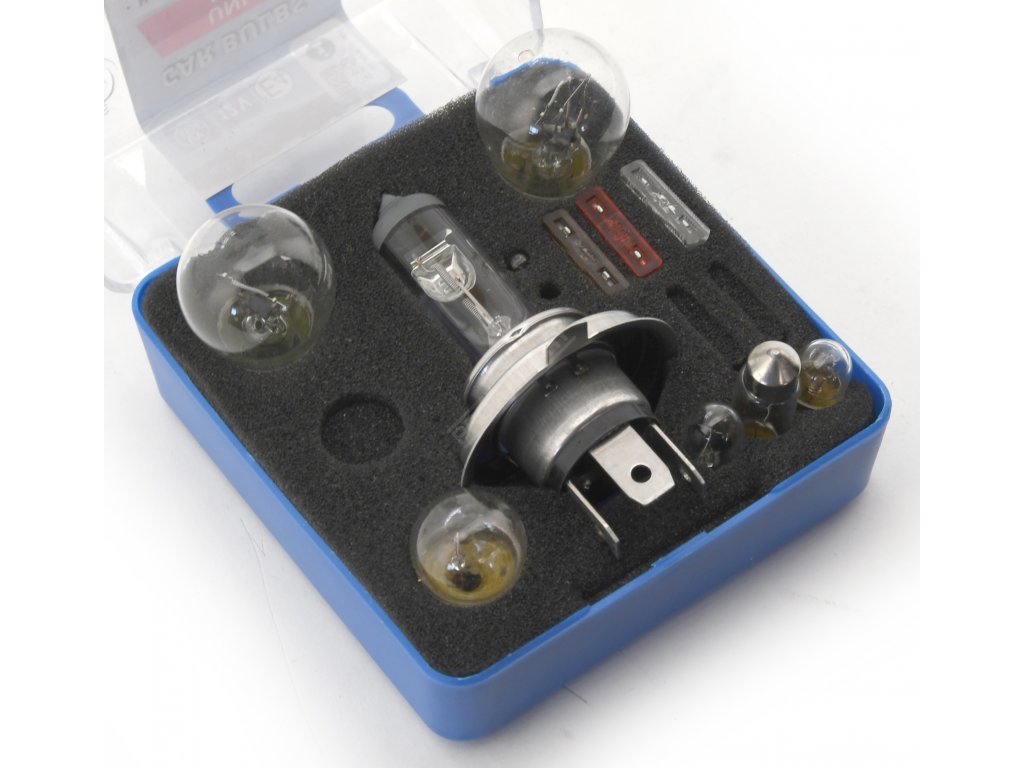 Žárovky servisní box univerzální H4 Compass 08502