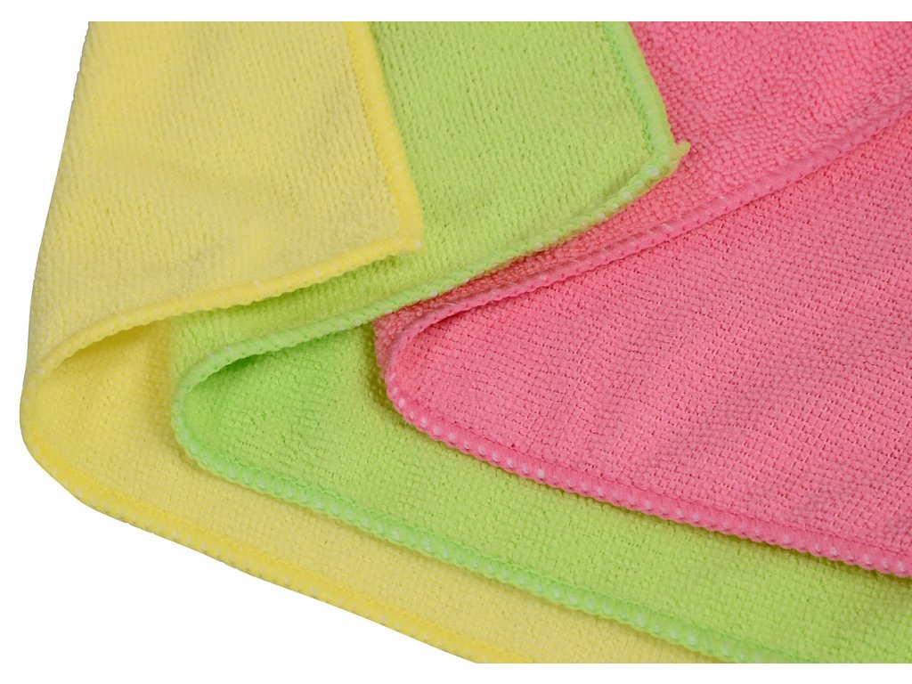 Mycí utěrky MICROFIBER 40x40cm 3ks Compass 10364
