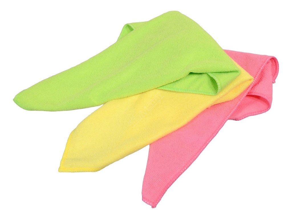 Mycí utěrky MICROFIBER 40x40cm 3ks Compass 10364
