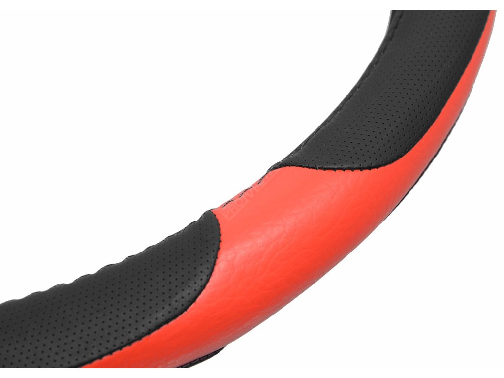 Potah volantu GRIP červený Compass 31402
