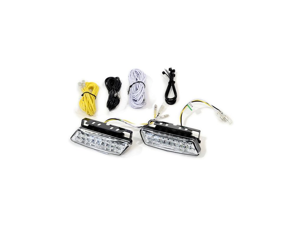 Světla denního svícení RL hom. 18LED 10cm on/off 12/24V Compass 33545 + Dárek, servis bez starostí v hodnotě 300Kč