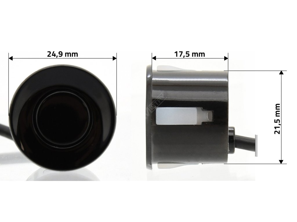 Parkovací asistent 4 senzory, LED displej Compass 33602