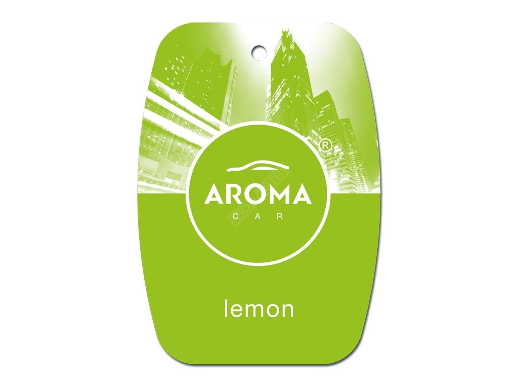 Osvěžovač Aroma CAR CITY LEMON Compass AM92714