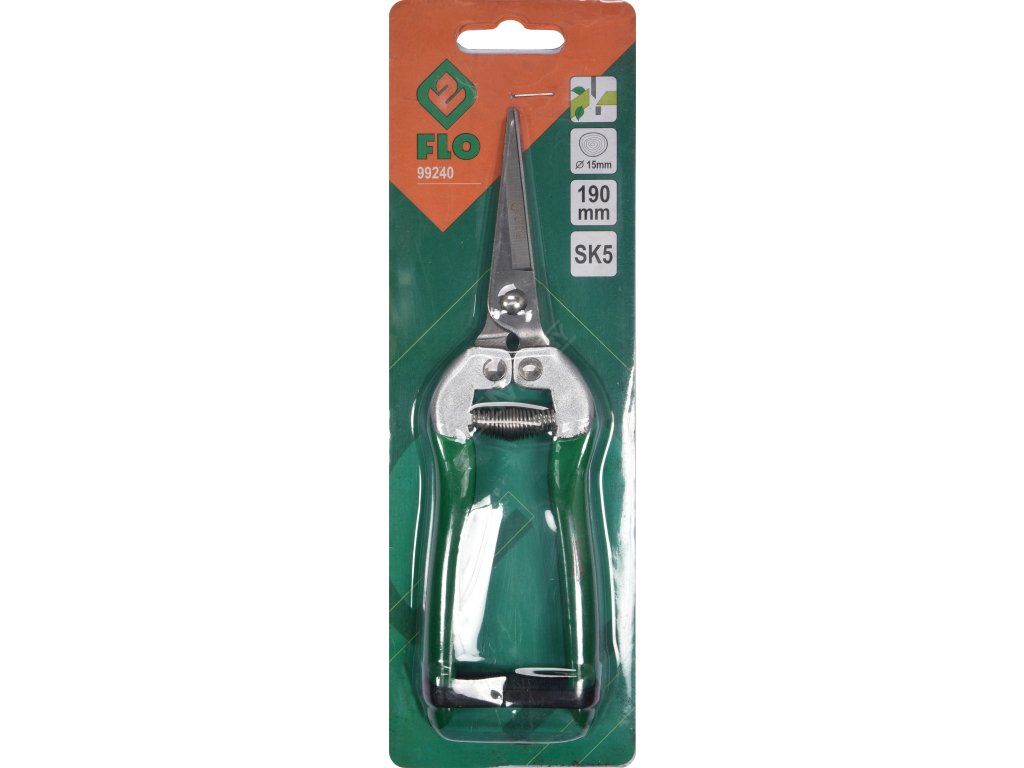 Nůžky prožezávací na květiny a ovoce 190mm (průměr do 15mm) Flo TO-99240
