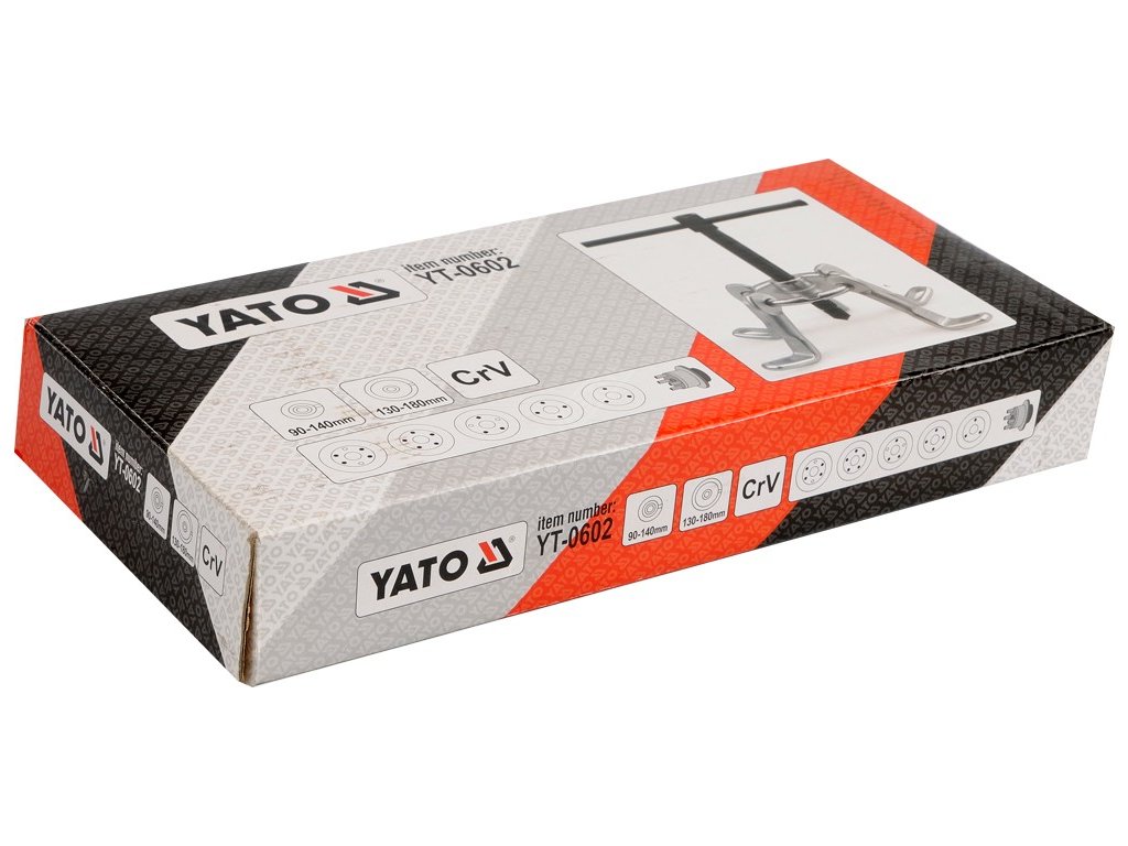 Stahovák brzd. bubnů 4/5 ramenný, 90-180mm Yato YT-0602 + Dárek, servis bez starostí v hodnotě 300Kč