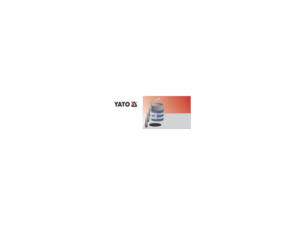 Svěrka na kroužky průměr 50-125mm Yato YT-0635