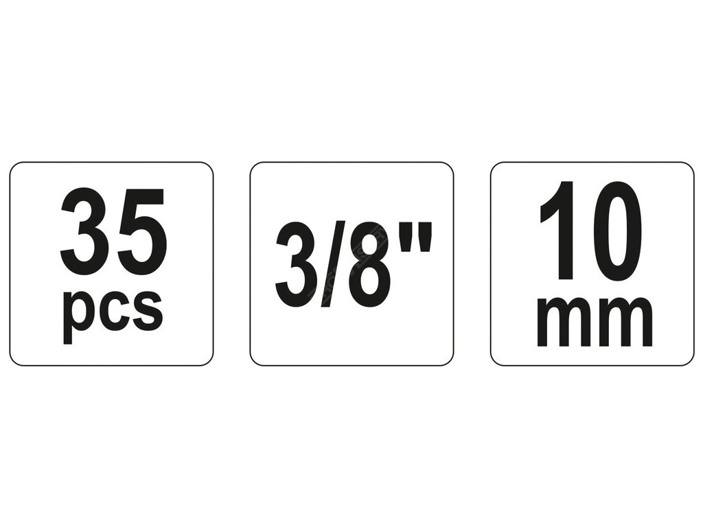 Sada na montáž kotoučových brzd 35 ks lev/pravý Yato YT-06822 + Dárek, servis bez starostí v hodnotě 300Kč