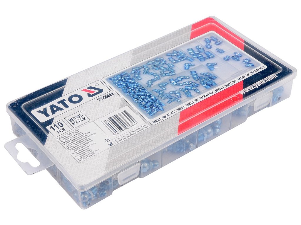 Mazací hlavice sada 110ks Yato YT-06888
