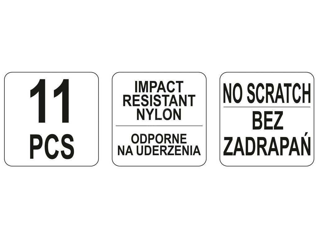 Sada k demontáži čalounění Yato YT-0844