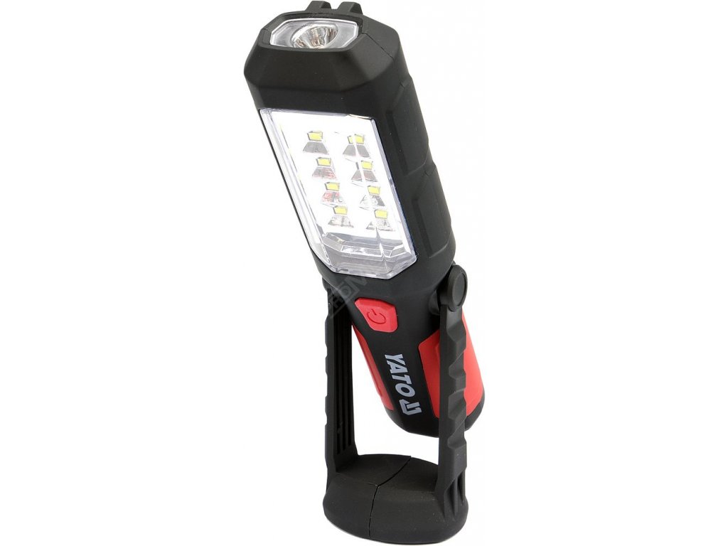 Lampa montážní 8+1 LED, nastavitelný hák a magnet Yato YT-08513
