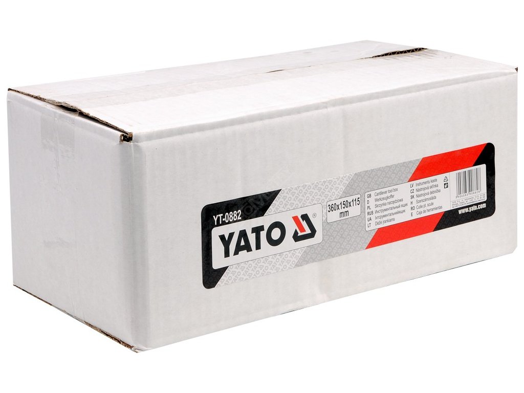 Box na nářadí 360x150x115mm Yato YT-0882