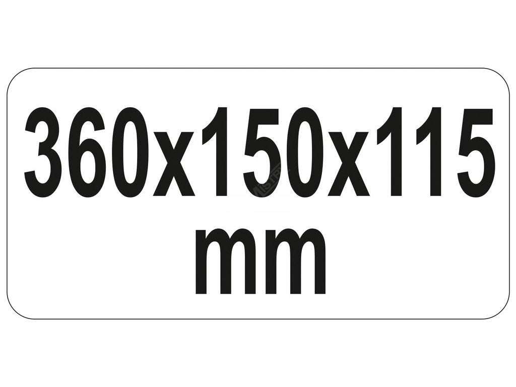 Box na nářadí 360x150x115mm Yato YT-0882
