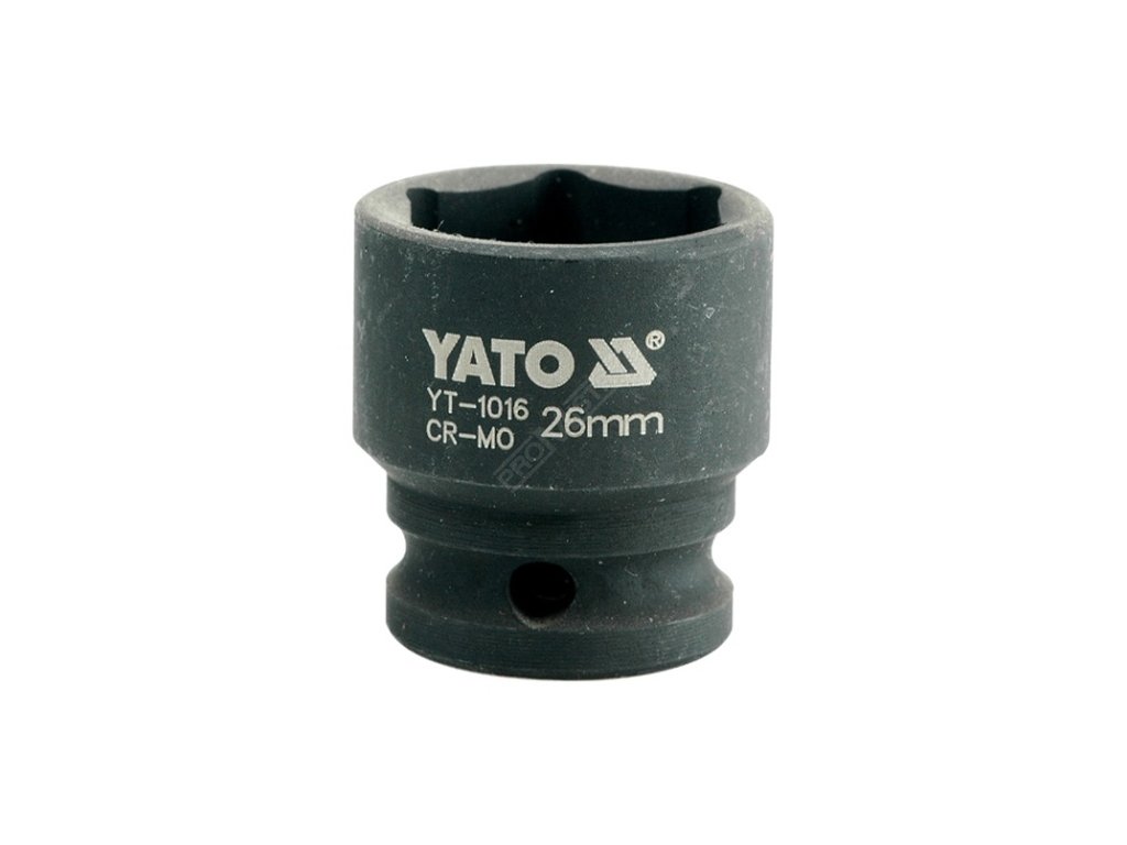 Nástavec 1/2"rázový šestihranný 26 mm CrMo Yato YT-1016