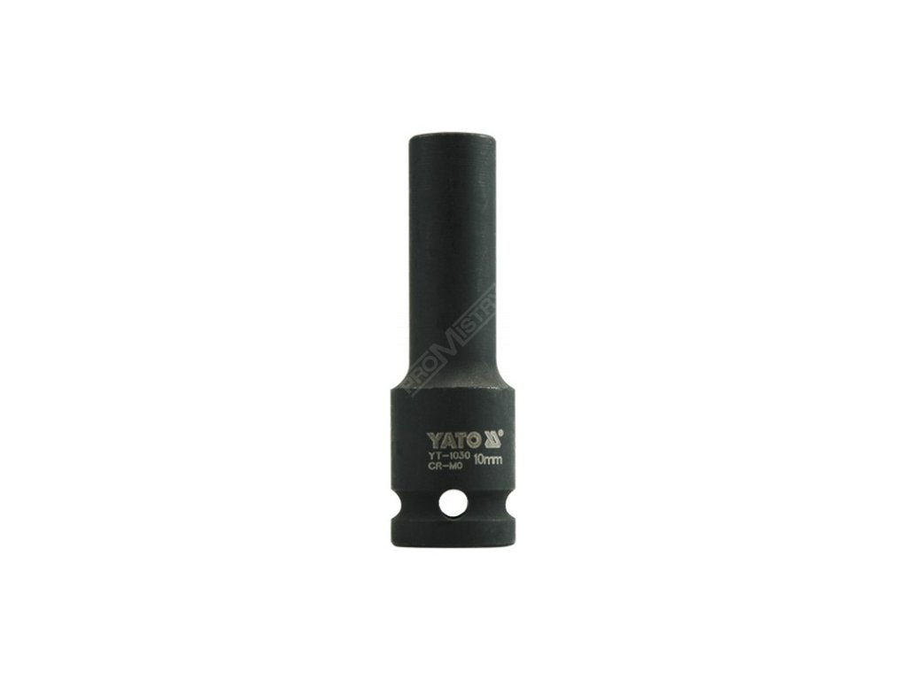 Nástavec 1/2"rázový šestihranný hluboký 10 mm CrMo Yato YT-1030