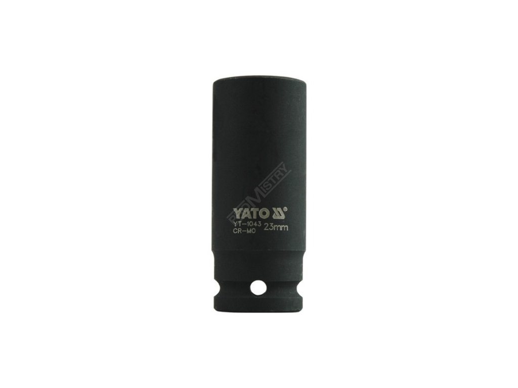 Nástavec 1/2"rázový šestihranný hluboký 23 mm CrMo Yato YT-1043