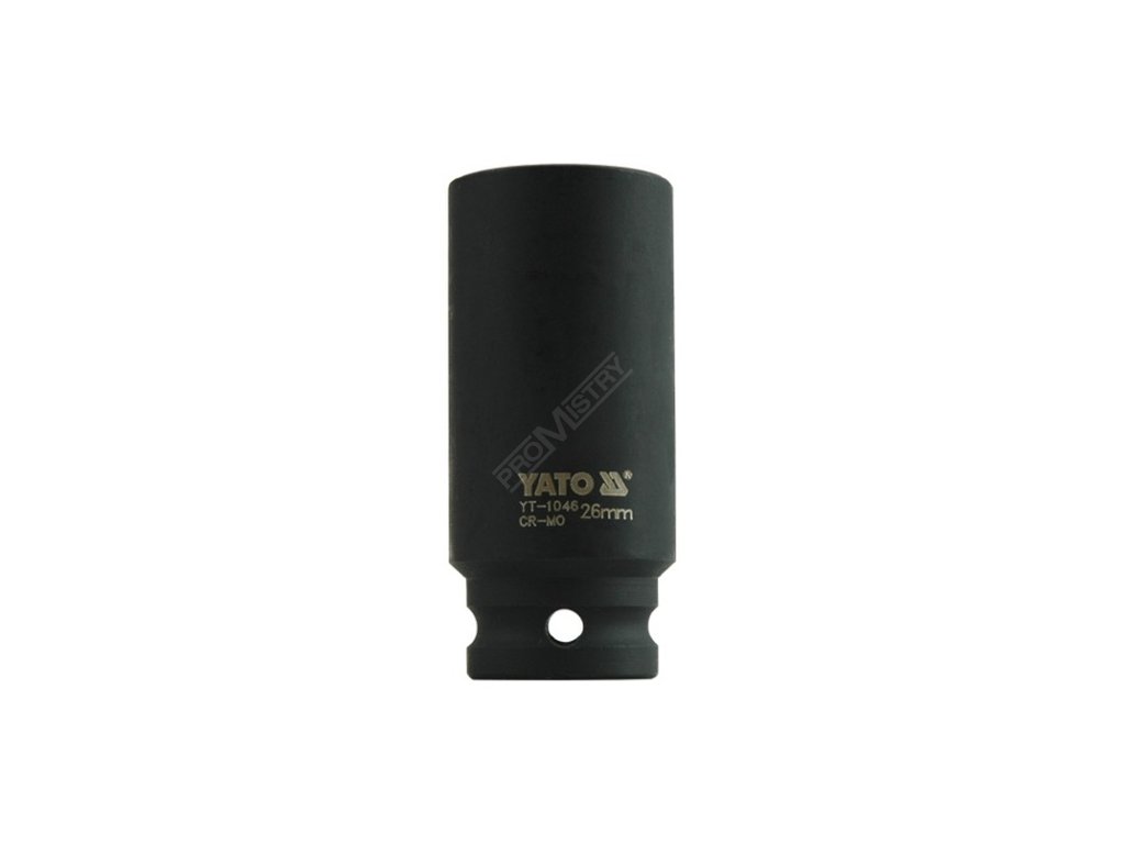 Nástavec 1/2"rázový šestihranný hluboký 26 mm CrMo Yato YT-1046
