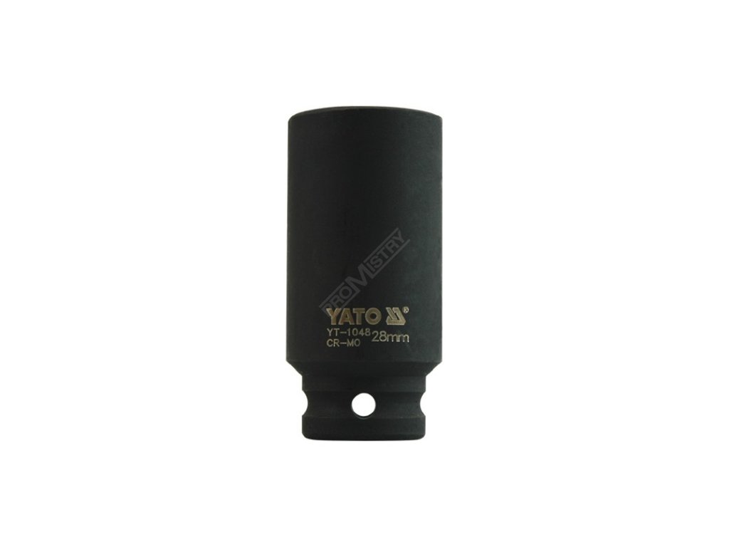 Nástavec 1/2"rázový šestihranný hluboký 28 mm CrMo Yato YT-1048