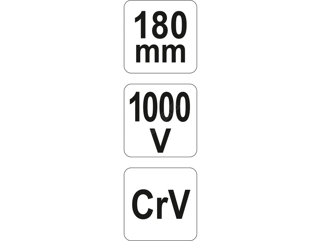 Kleště kombinované 180mm VDE (1000V) Yato YT-21152