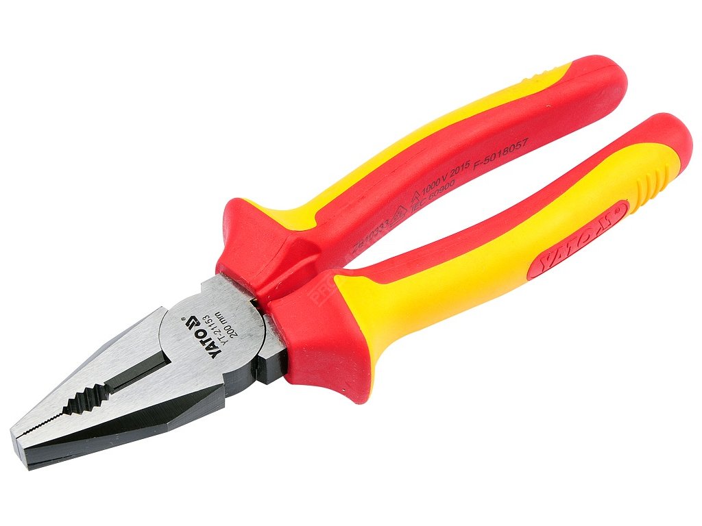 Kleště kombinované 200mm VDE (1000V) Yato YT-21153