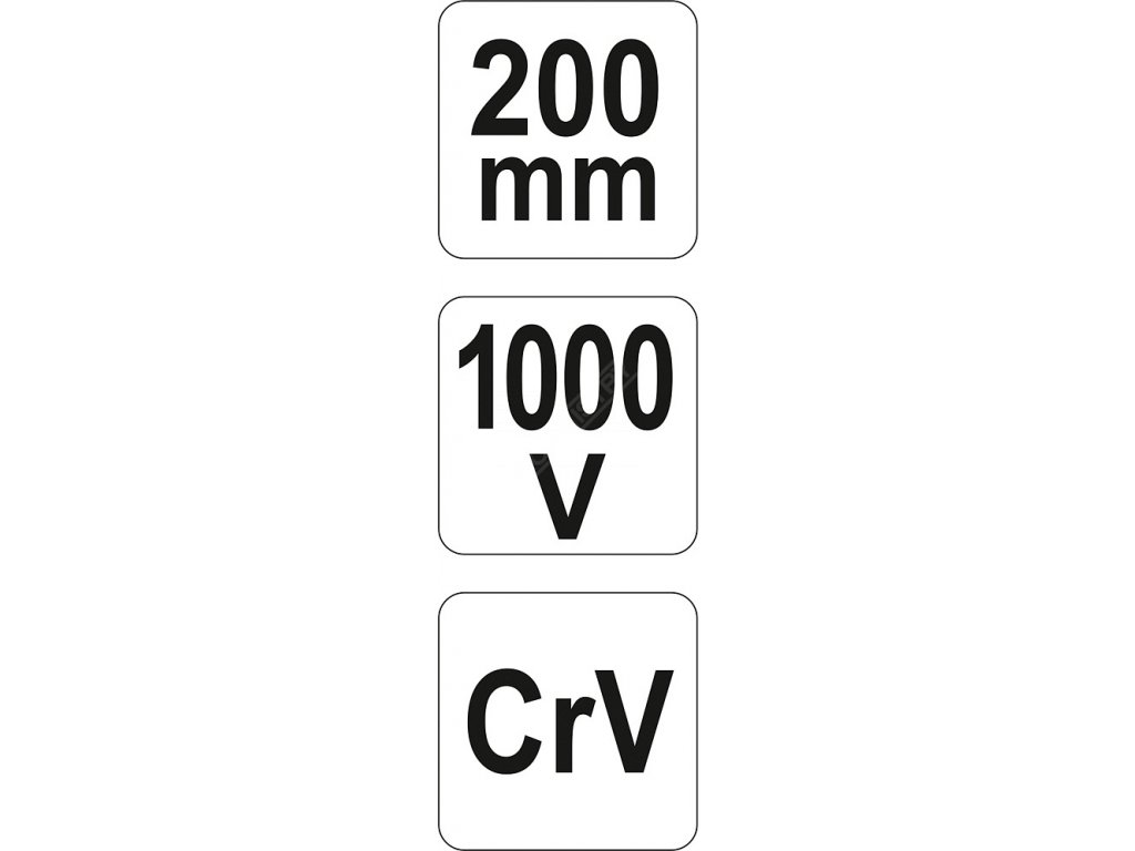 Kleště kombinované 200mm VDE (1000V) Yato YT-21153