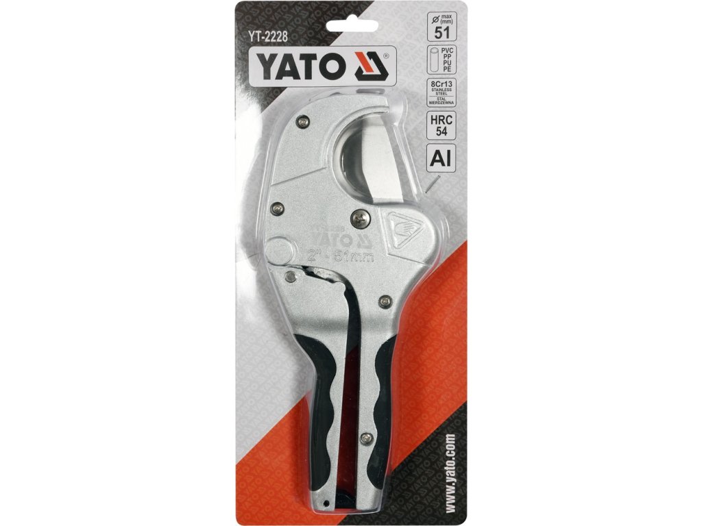 Řezač trubek 51 mm PVC Yato YT-2228