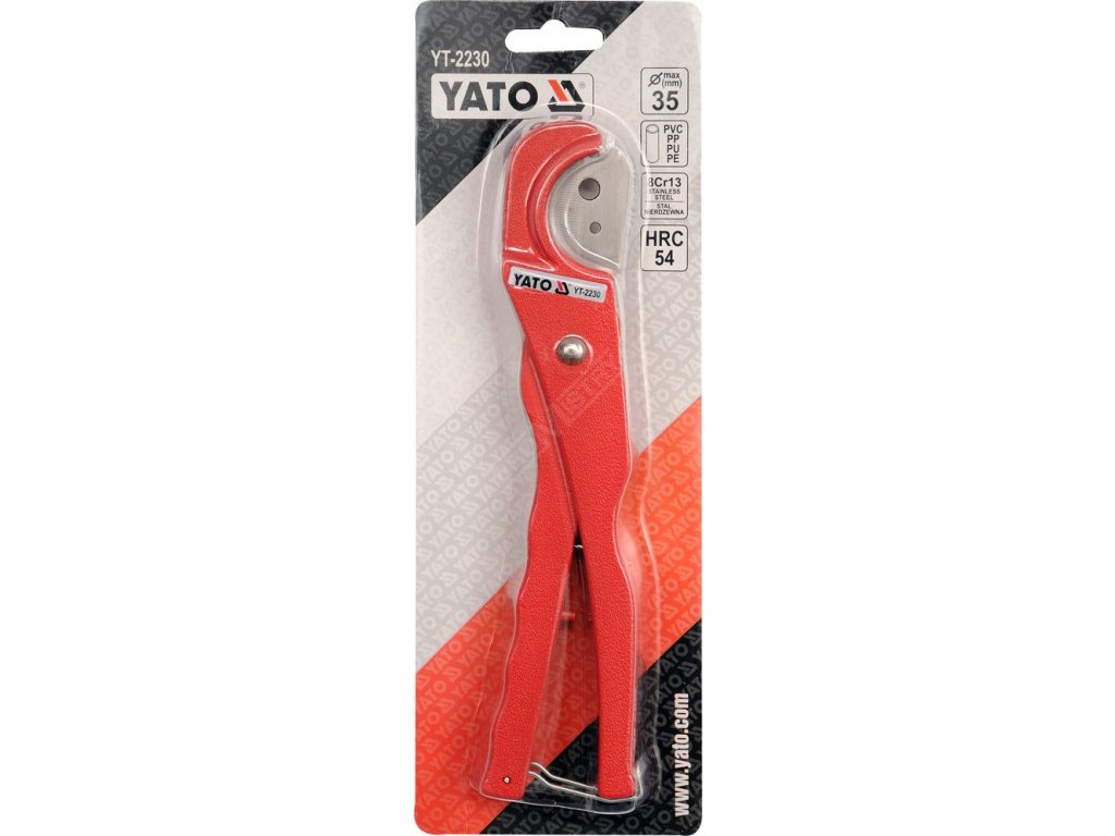 Řezač trubek 35 mm PVC Yato YT-2230