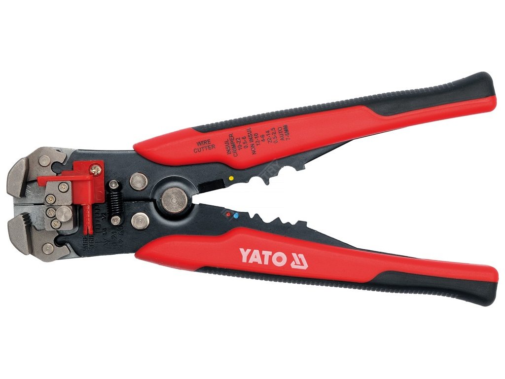 Kleště odizolovací a konektorové univerzální 205 mm Yato YT-2270