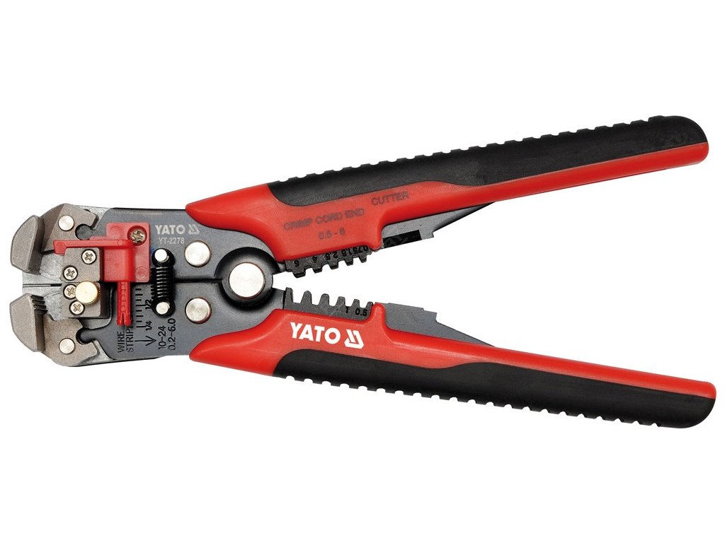 Kleště odizolovací a konektorové univerzální 210 mm Yato YT-2278