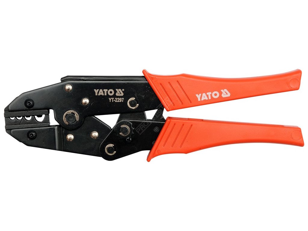 Kleště konektorové 230mm, 22-8(AWG), 1,5-10,00mm2 Yato YT-2297