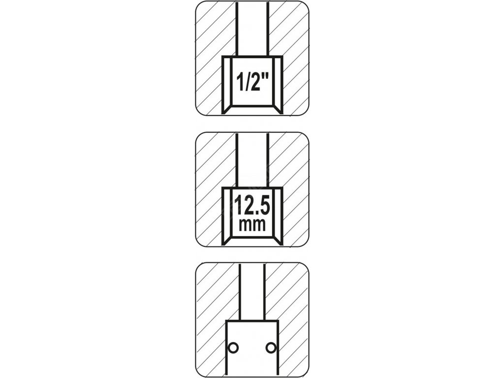 Rychlospojka 1/2" Yato YT-2395