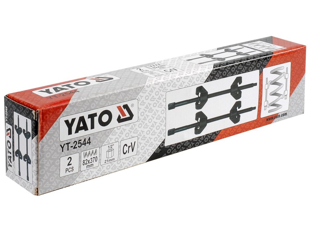 Stahovák pružin tlumičů automobilů 82mm Yato YT-2544 + Dárek, servis bez starostí v hodnotě 300Kč