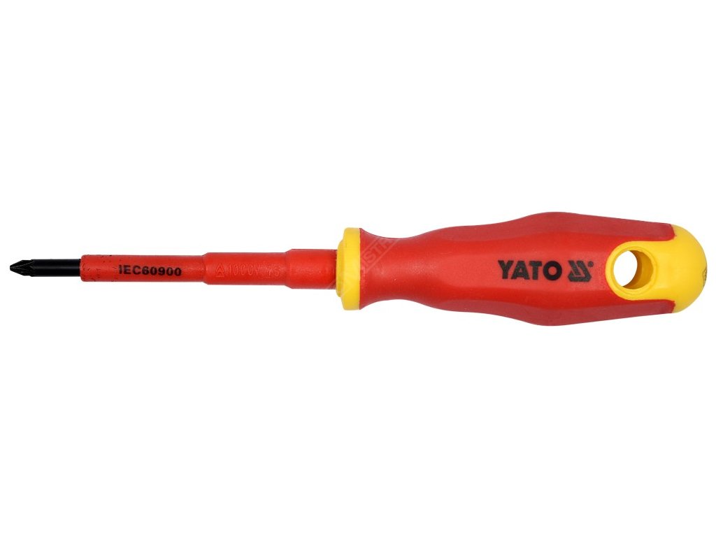 Šroubovák křížový PZ1 x 80 mm izolovaný 1kV Yato YT-2825