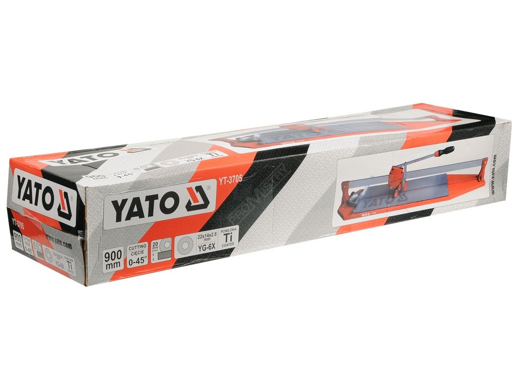 Řezačka na obklady 900 mm Yato YT-3705 + Dárek, servis bez starostí v hodnotě 300Kč