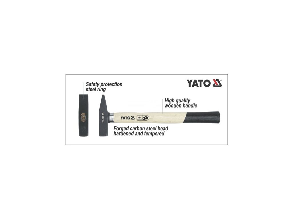 Kladivo zámečnické 1000 g objímka Yato YT-4508