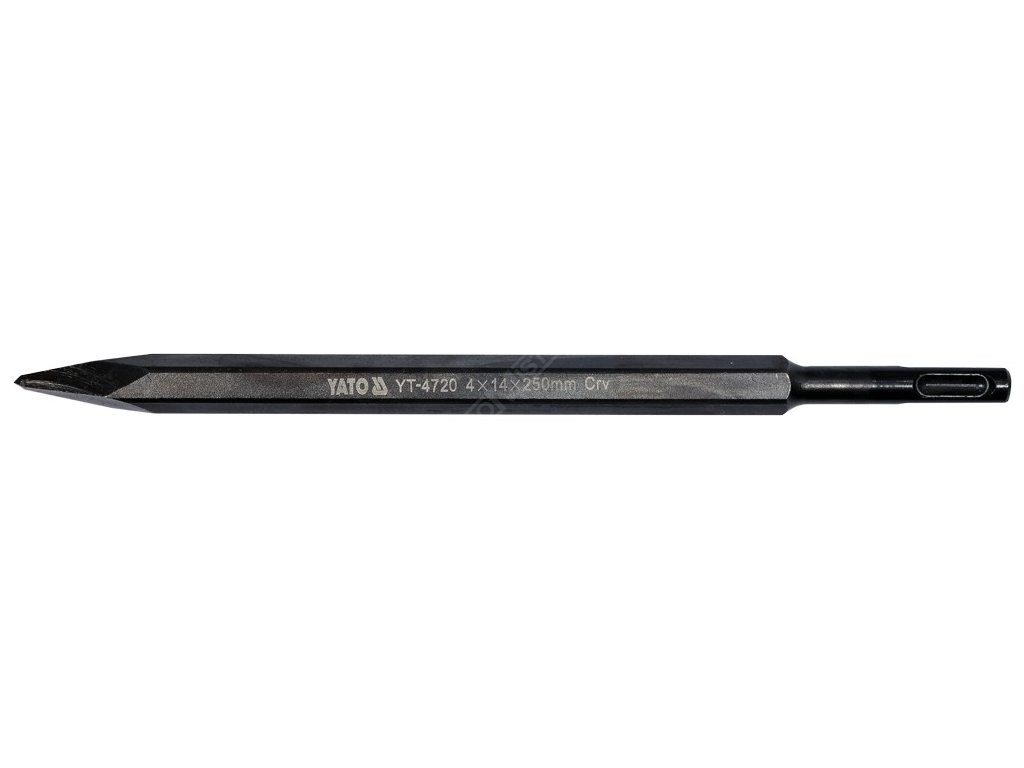 Sekáč SDS+ špičatý 4 x 14 x 250 mm CrV Yato YT-4720