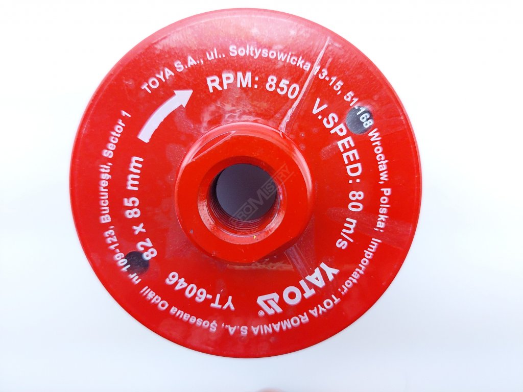 Vrtací diamantová korunka o průměru 82 mm a délce 85 mm Yato YT-6046 + Dárek, servis bez starostí v hodnotě 300Kč