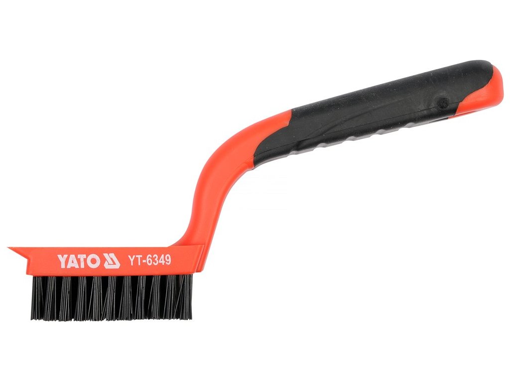 Kartáč drátěný ruční 180 mm nylon Yato YT-6349