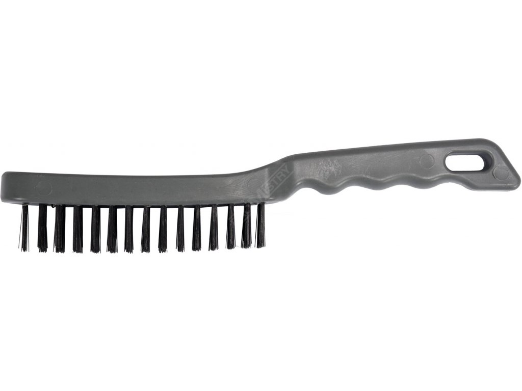 Kartáč drátěný ruční 5 řad plast Yato YT-6355