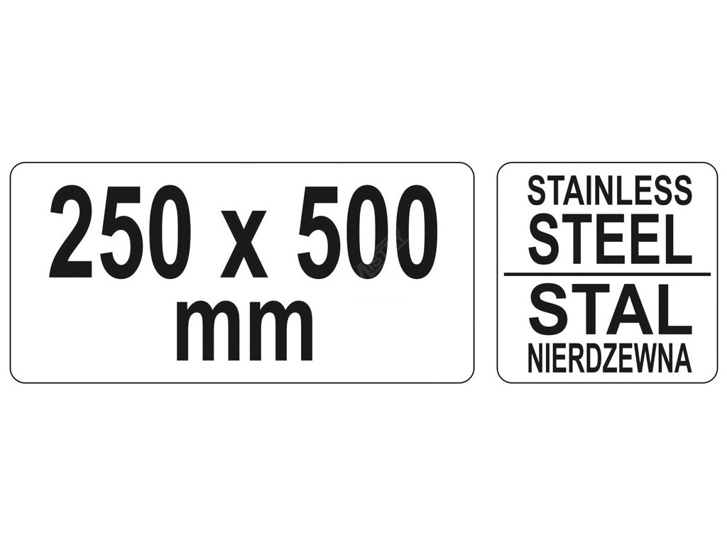 Truhlářský úhelník 250 x 500mm Yato YT-7084