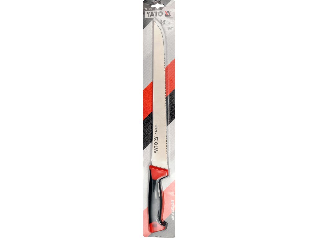 Nůž k řezání stavebních izolačních hmot 500 mm Yato YT-7623