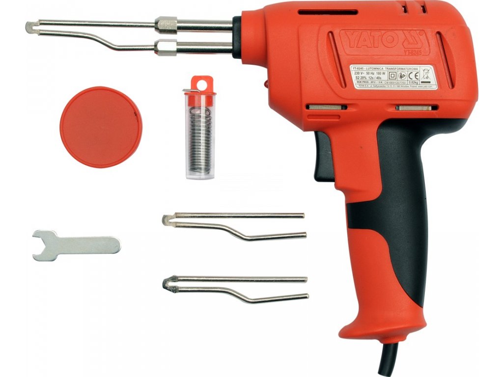 Pájka tranformátorová 180W Yato YT-8245 + Dárek, servis bez starostí v hodnotě 300Kč