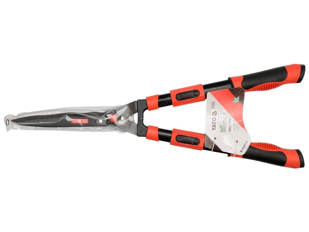 Nůžky na živý plot teleskopické 690-890mm (nože 210mm) Yato YT-8824