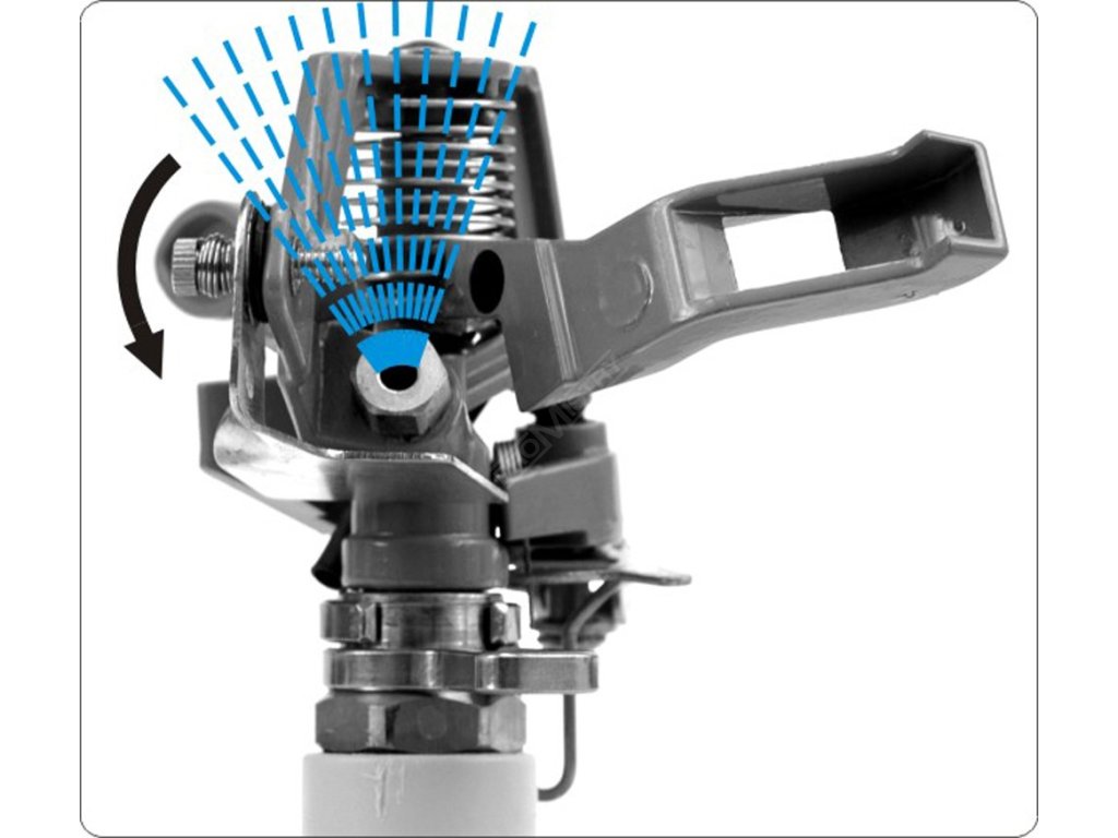 Zavlažovač 1/2"impulzní na trojnožce plast/Al Yato YT-8984 + Dárek, servis bez starostí v hodnotě 300Kč