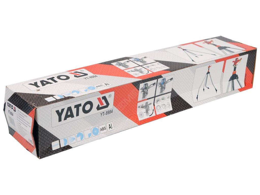 Zavlažovač 1/2"impulzní na trojnožce plast/Al Yato YT-8984 + Dárek, servis bez starostí v hodnotě 300Kč