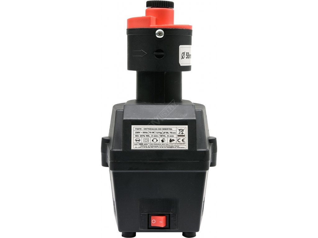 Ostřič vrtáků 3-16 mm 230V 70W (1600 ot./min) Vorel TO-73470 + Dárek, servis bez starostí v hodnotě 300Kč