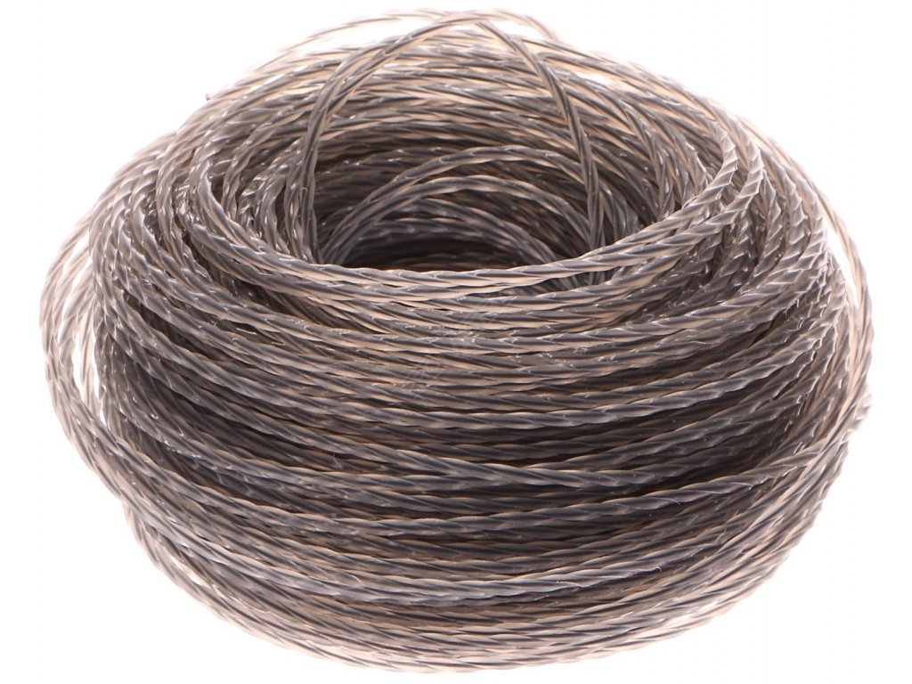 Struna do strunové sekačky vlnitý průřez 2,4mm x 50m GEKO nářadí G73971