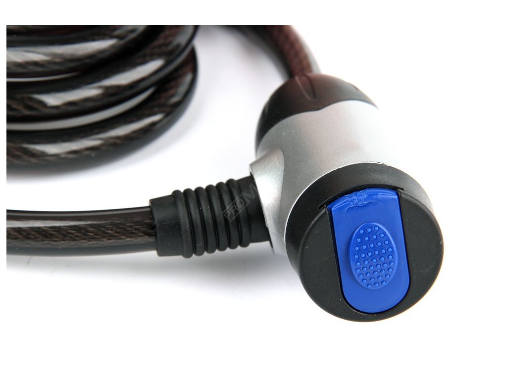 Zámek jízdního kola 1,2 m x 8 mm kov Vorel TO-77837