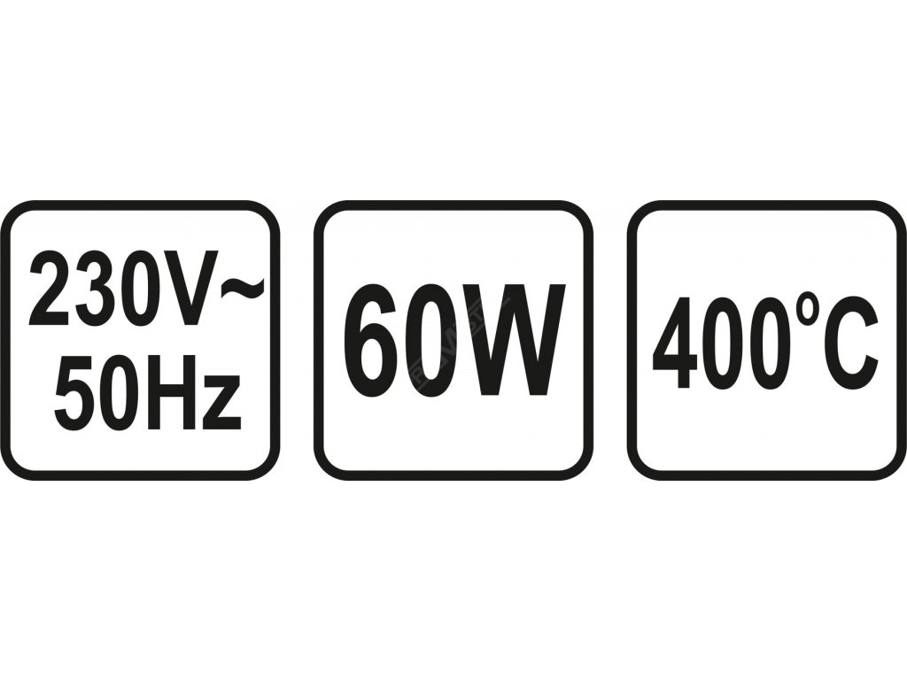 Pájka odporová 60 W 6 mm POWER UP TO-79383