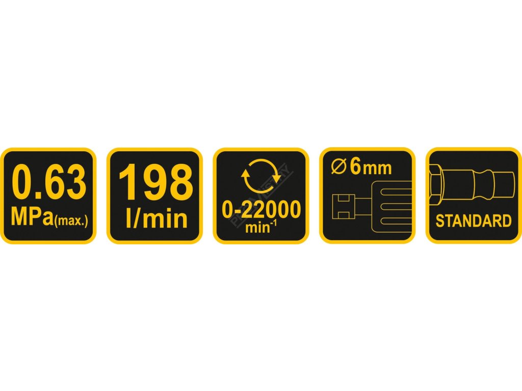 Bruska přímá pneumatická Vorel TO-81108