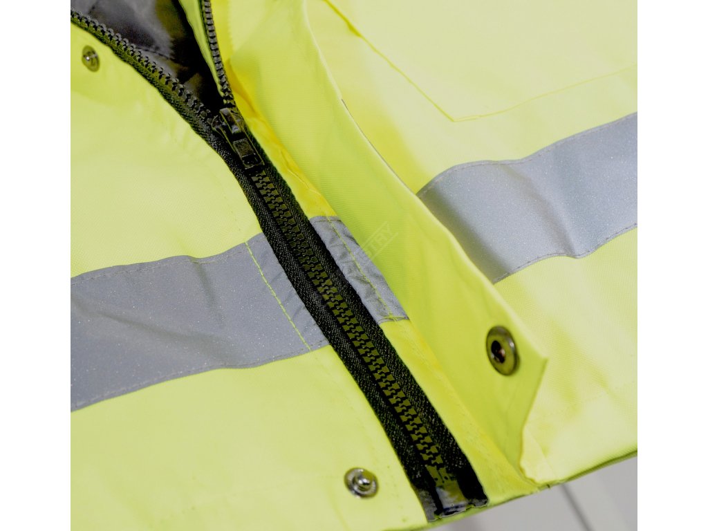 Bunda s kapucí reflexní SAFETY XL Compass 01771 + Dárek, servis bez starostí v hodnotě 300Kč